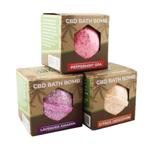 Custom CBD Bath Bomb Boxes