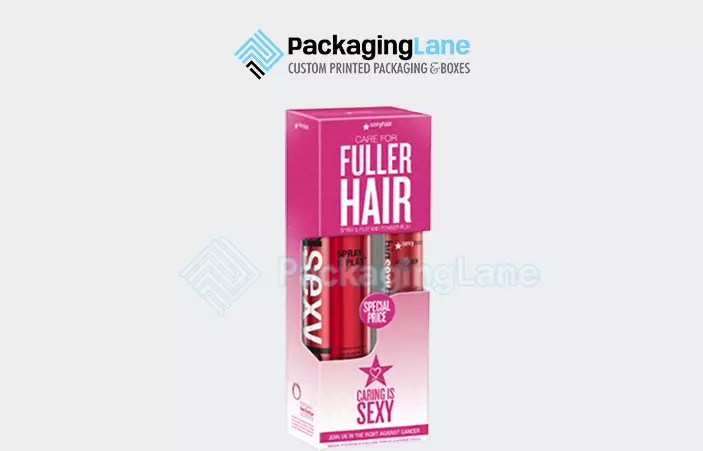 CUSTOM HAIR SPRAY BOXES