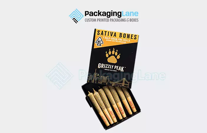 Custom Sleeve & Tray Pre Rolls Joints Boxes