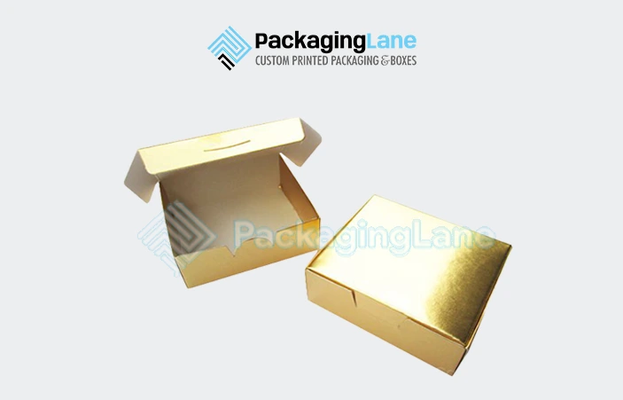 Custom Gold foil boxes Packaging